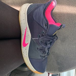 Nike PG 3 EP ‘ /Pink Blast’ Obsidian Basketball Shoes